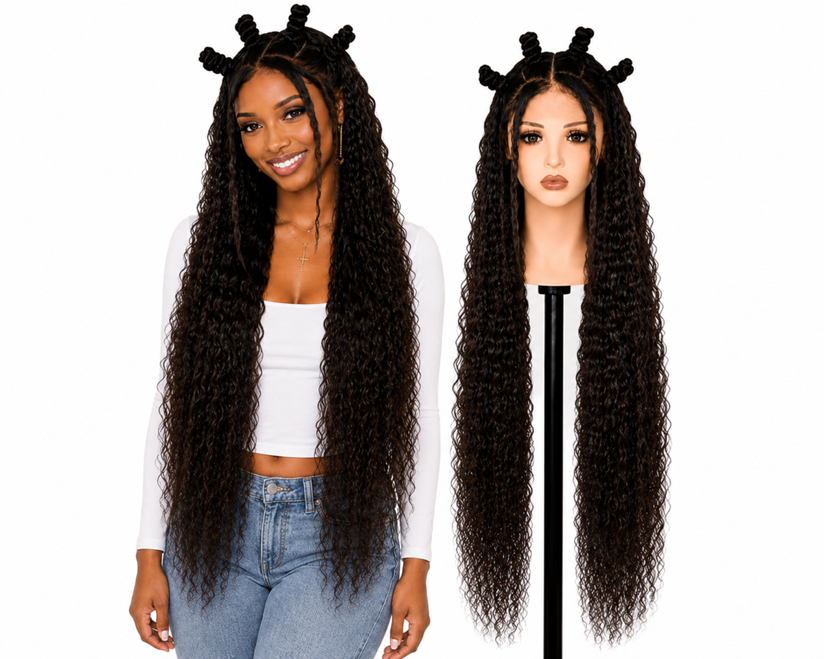Full Lace wig Human hair with aligned cuticle Natural color