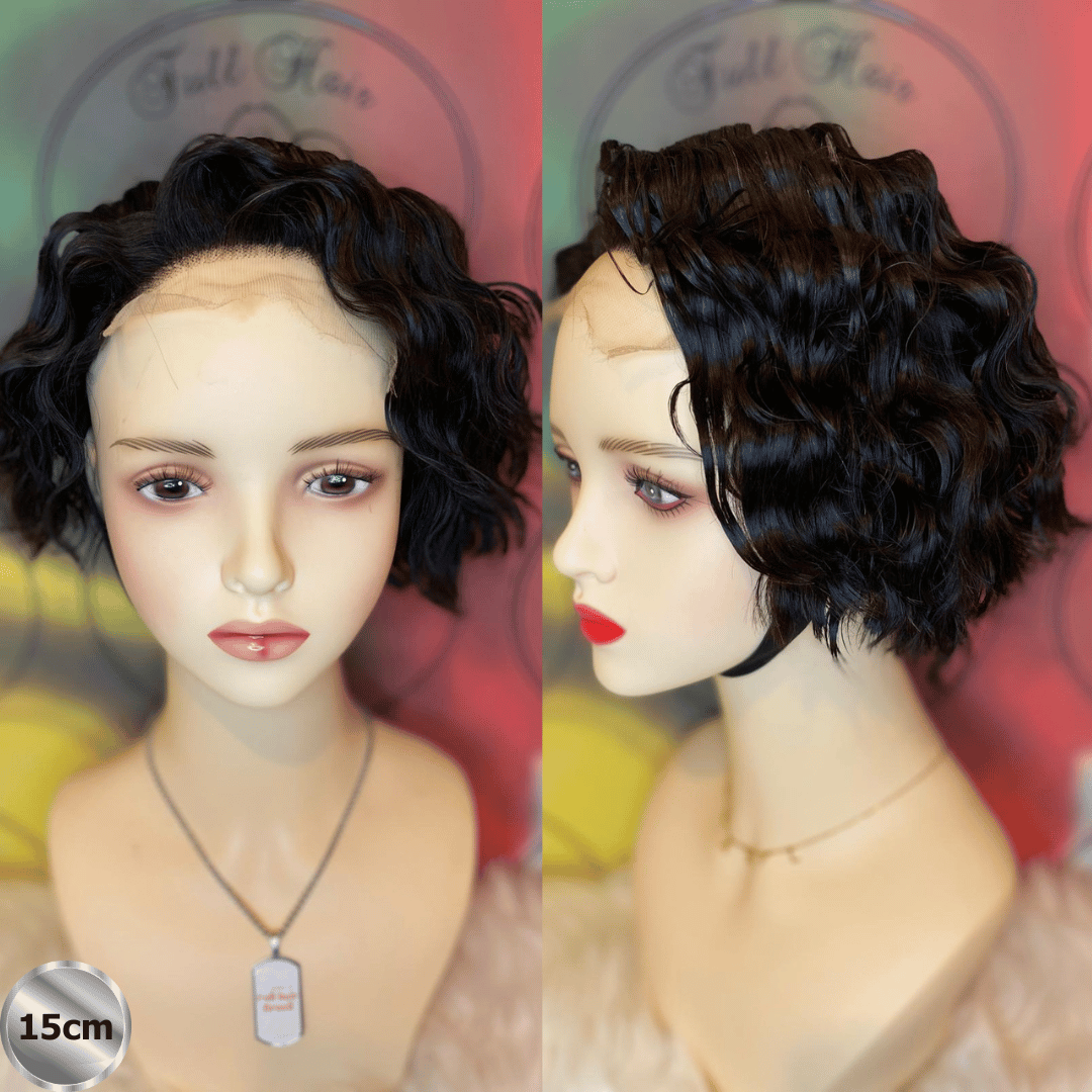 6" (15 cm) Lace Wig – Brazilian Human Hair