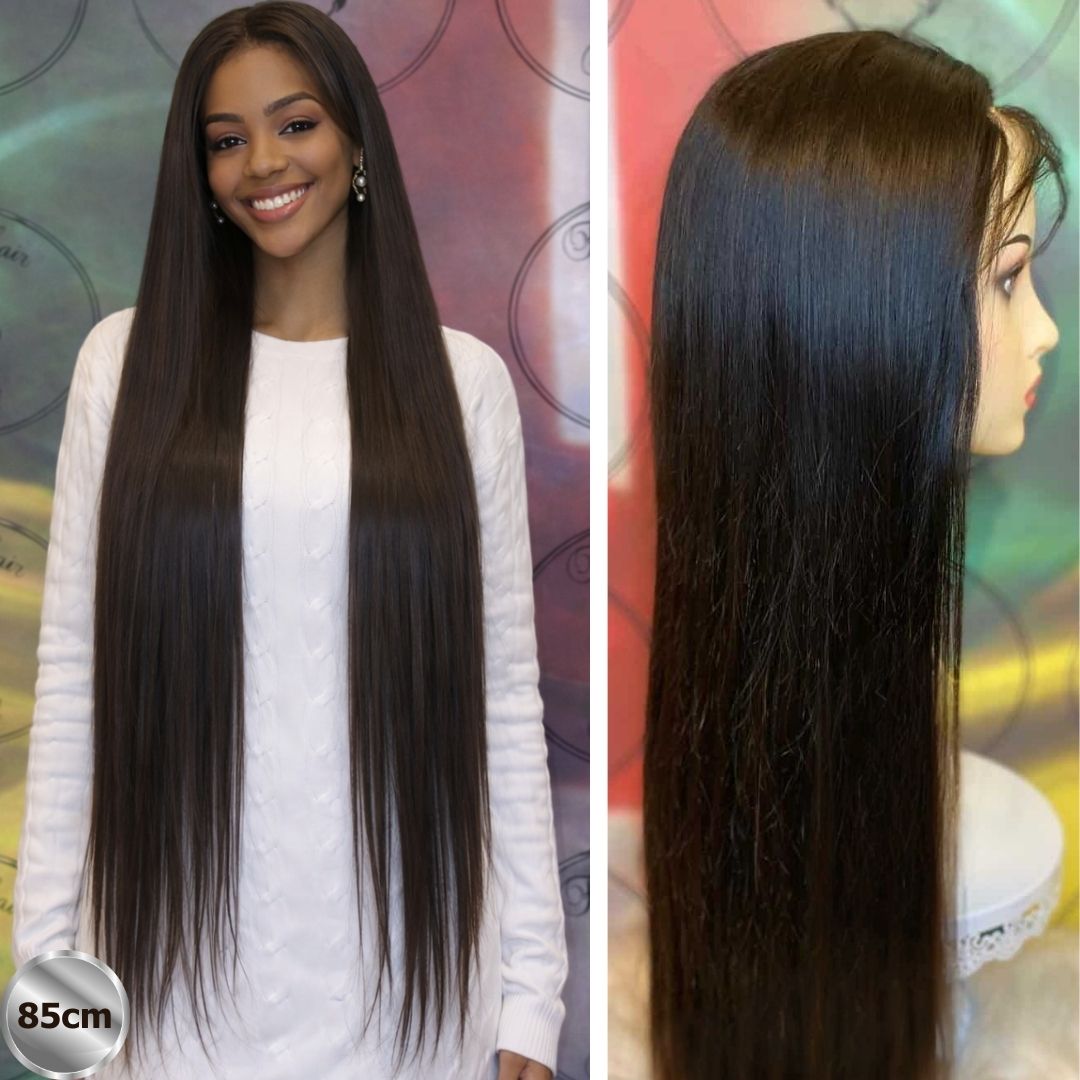 36" (90 cm) Lace Wig – Brazilian Human Hair