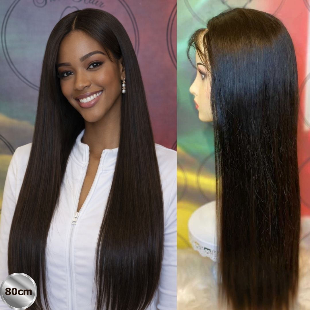 32" (80 cm) Lace Wig – Brazilian Human Hair
