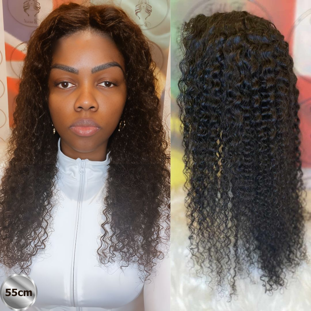 22" (55 cm) Lace Wig – Brazilian Human Hair
