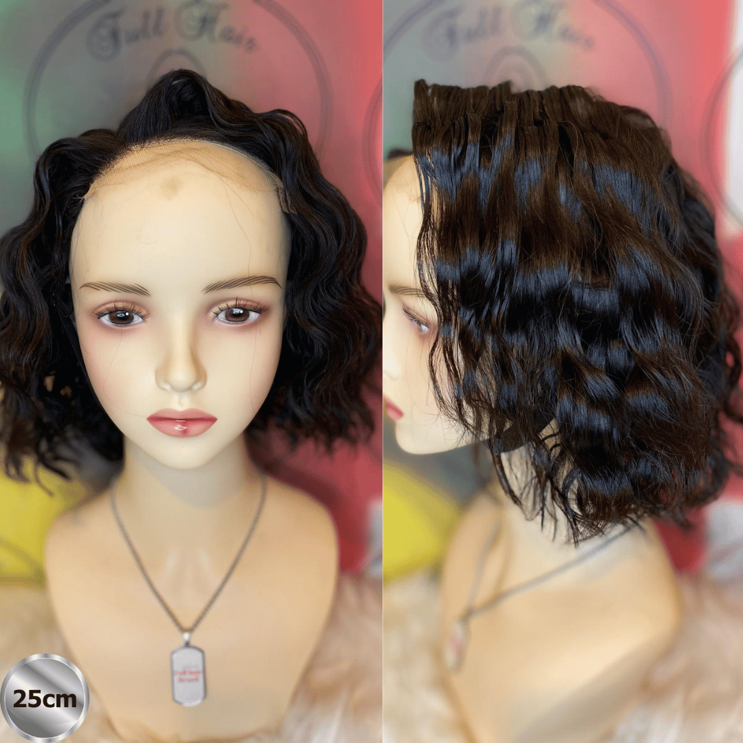 10" ( 25cm) Lace Wig – Brazilian Human Hair