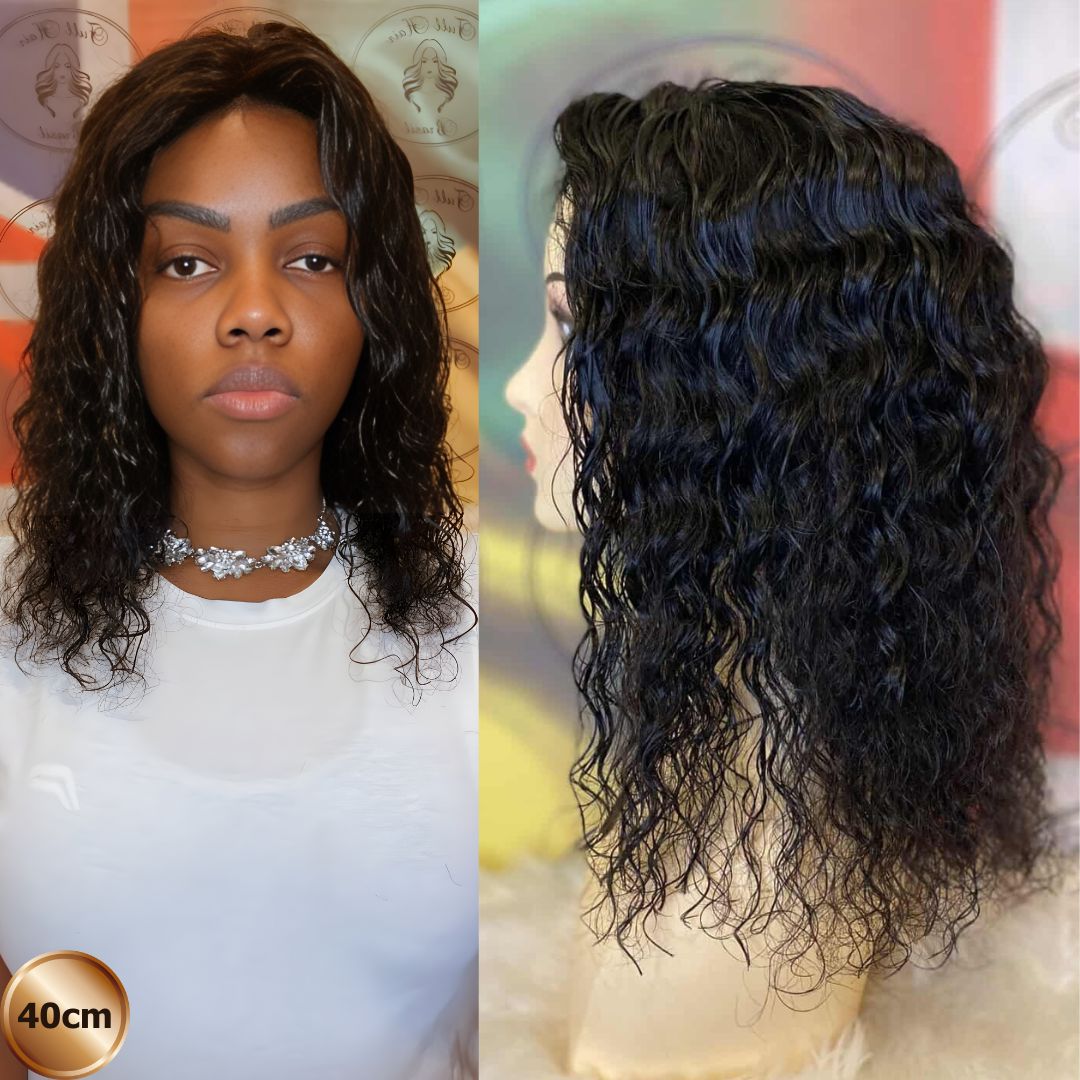 16" (40 cm) Lace Wig – Brazilian Human Hair