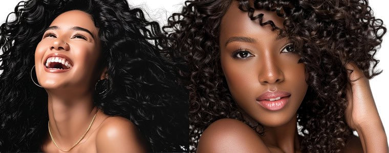 Editorial illustration for Natural Brown or Black Wig Hair: How to Compare Shades