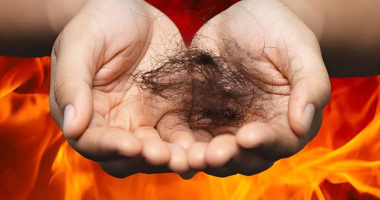 Editorial illustration for Heat Styling a Human Hair Wig: Start Gently