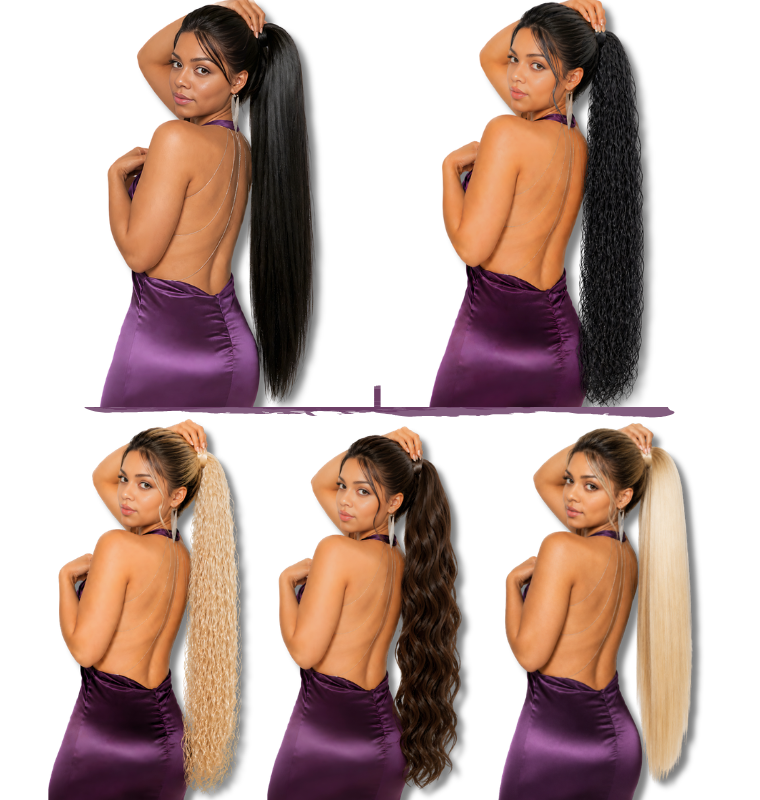 Human Hair Ponytails