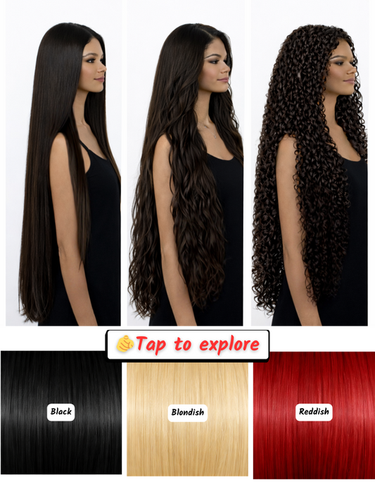 40" (1 metre) Lace Wig – Brazilian Human Hair