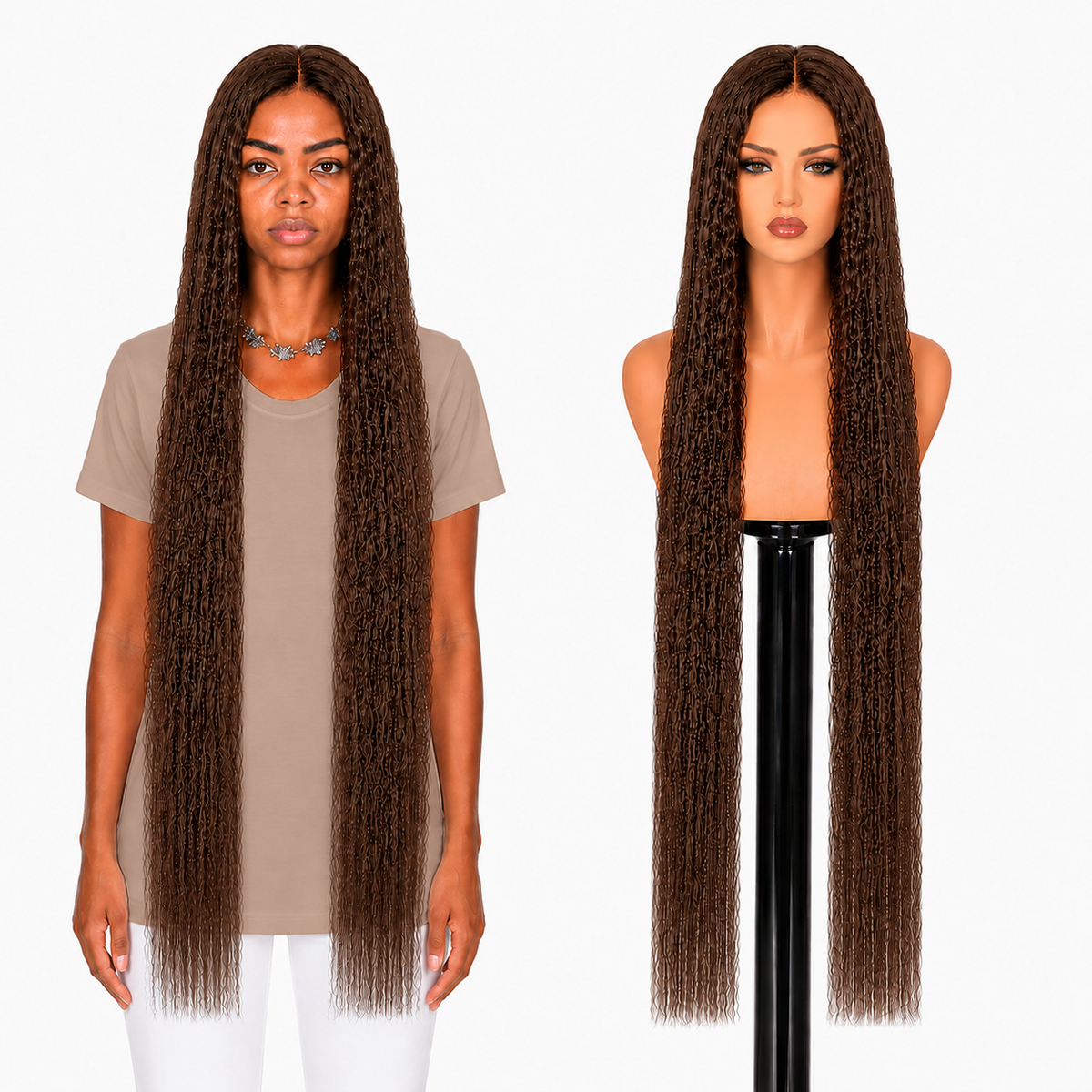 Lace front Human hair with aligned cuticle