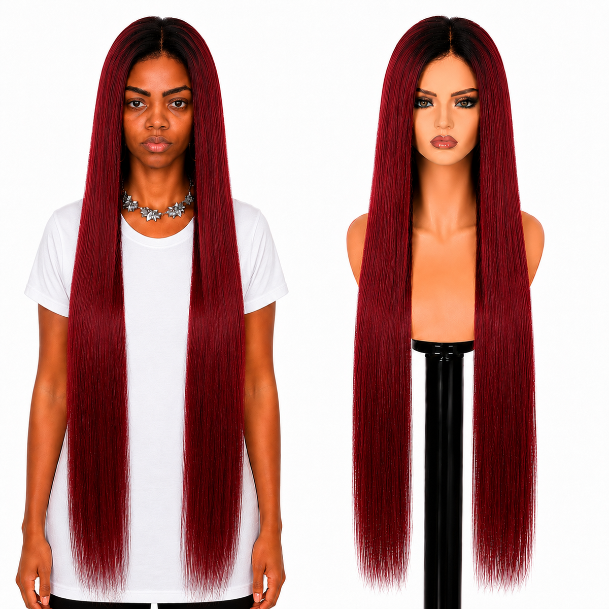 Lace front Human hair with aligned cuticle