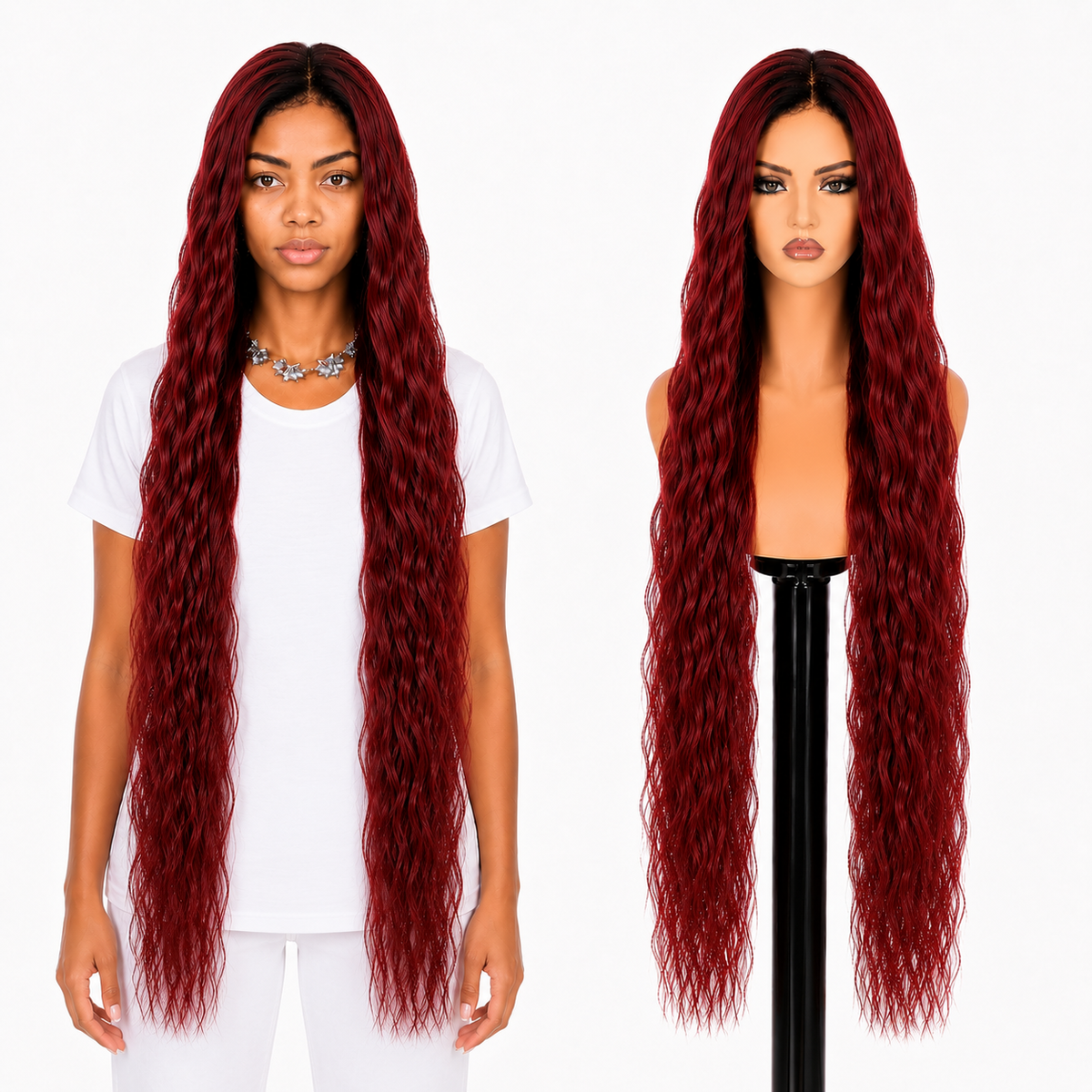 Lace front Human hair with aligned cuticle