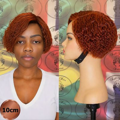 4" (10 cm) Lace Wig – Brazilian Human Hair