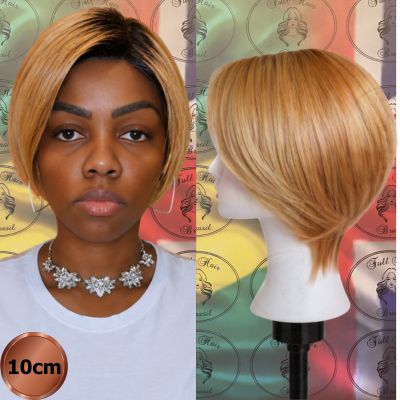 4" (10 cm) Lace Wig – Brazilian Human Hair