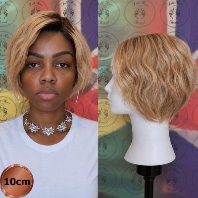 4" (10 cm) Lace Wig – Brazilian Human Hair