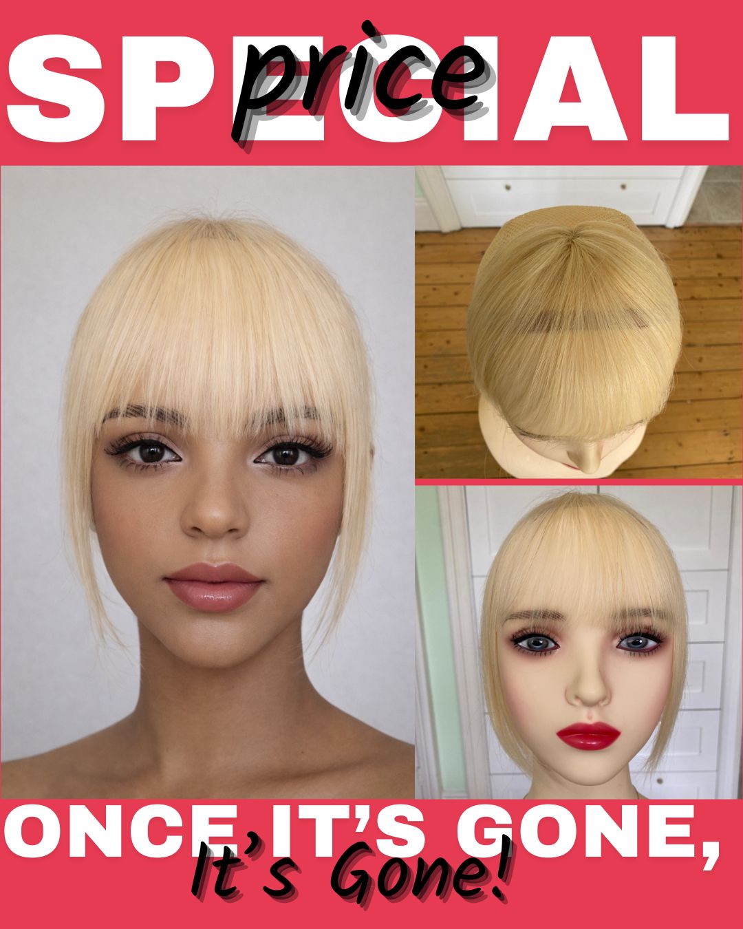 Lace Wigs, Human Hair & Synthetic Wigs Clearance Sale – Ponytail, Fringe, Extensions UK