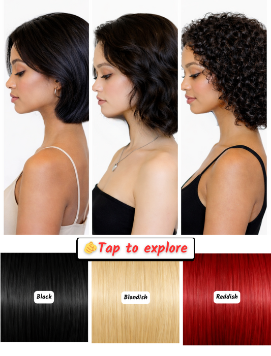 6" (15 cm) Lace Wig – Brazilian Human Hair