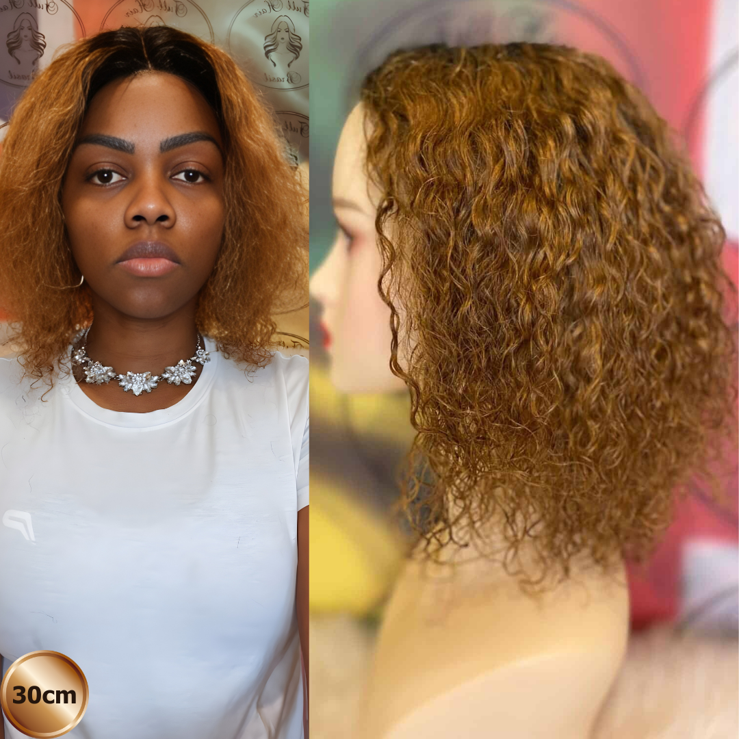 12" ( 30cm) Lace Wig – Brazilian Human Hair