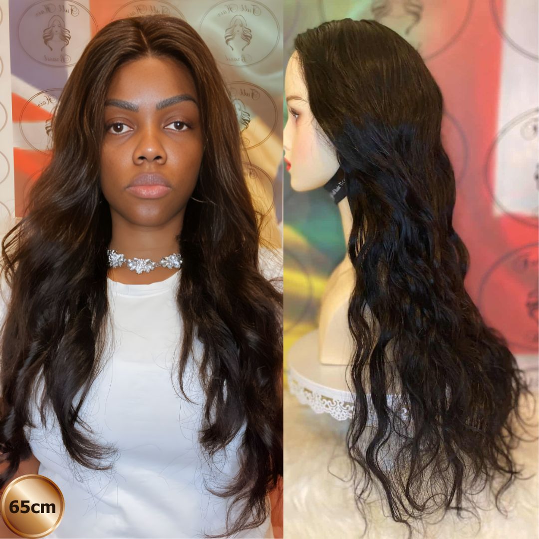 26" (65 cm) Lace Wig – Brazilian Human Hair