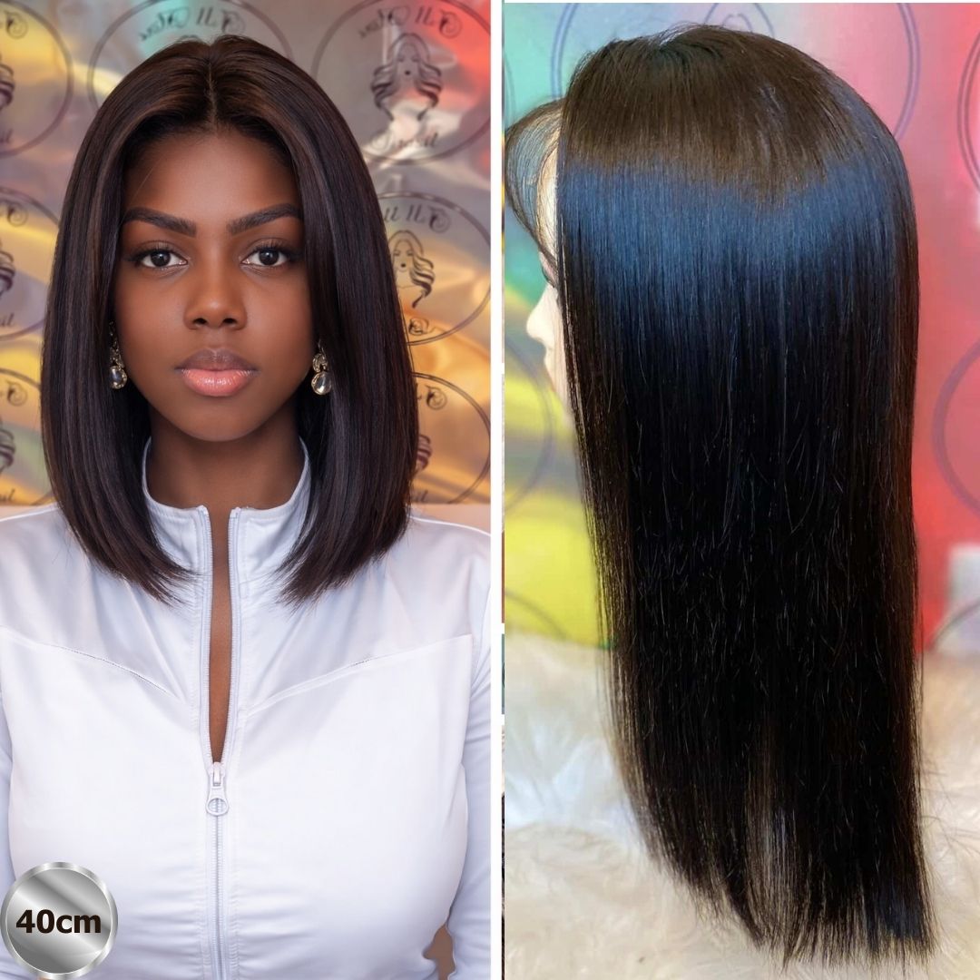 16" (40 cm) Lace Wig – Brazilian Human Hair