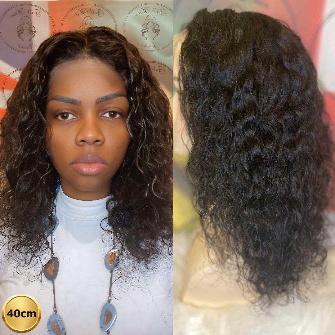 16" (40 cm) Lace Wig – Brazilian Human Hair