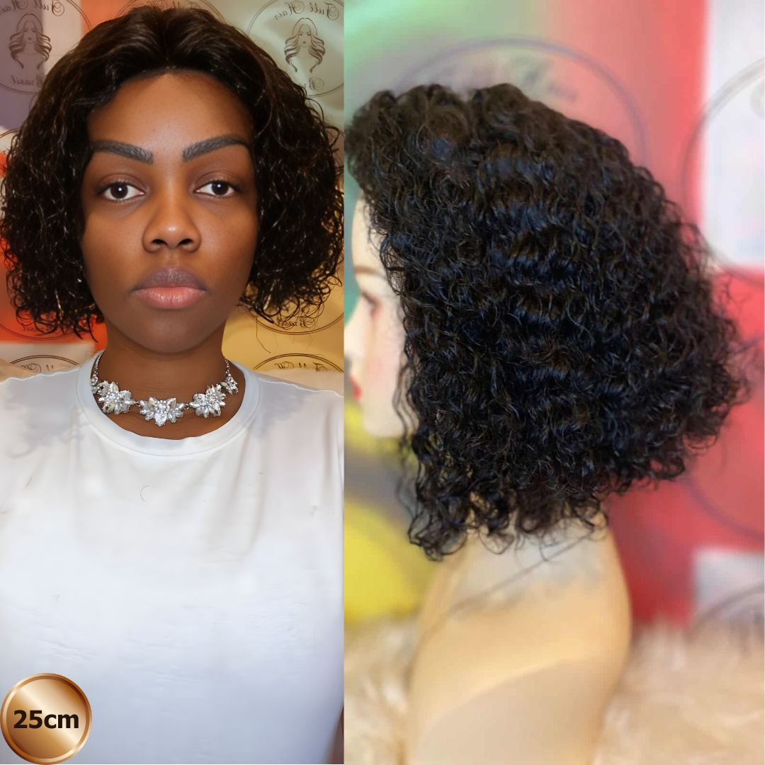 10" ( 25cm) Lace Wig – Brazilian Human Hair