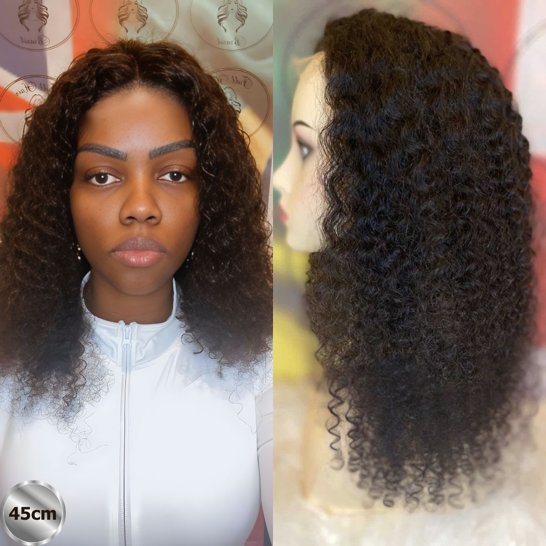 18" (45 cm) Lace Wig – Brazilian Human Hair