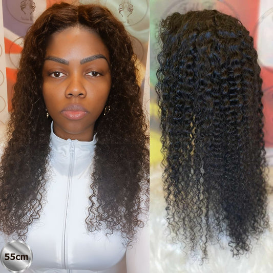 22" (55 cm) Lace Wig – Brazilian Human Hair