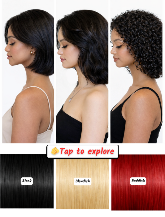 8" ( 20cm) Lace Wig – Brazilian Human Hair