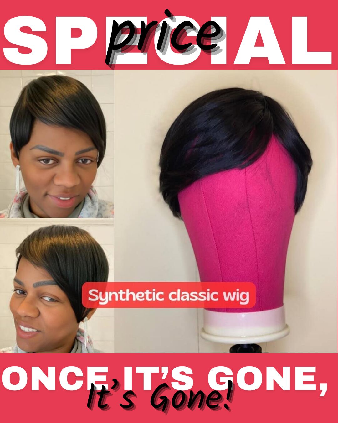 Lace Wigs, Human Hair & Synthetic Wigs Clearance Sale – Ponytail, Fringe, Extensions UK