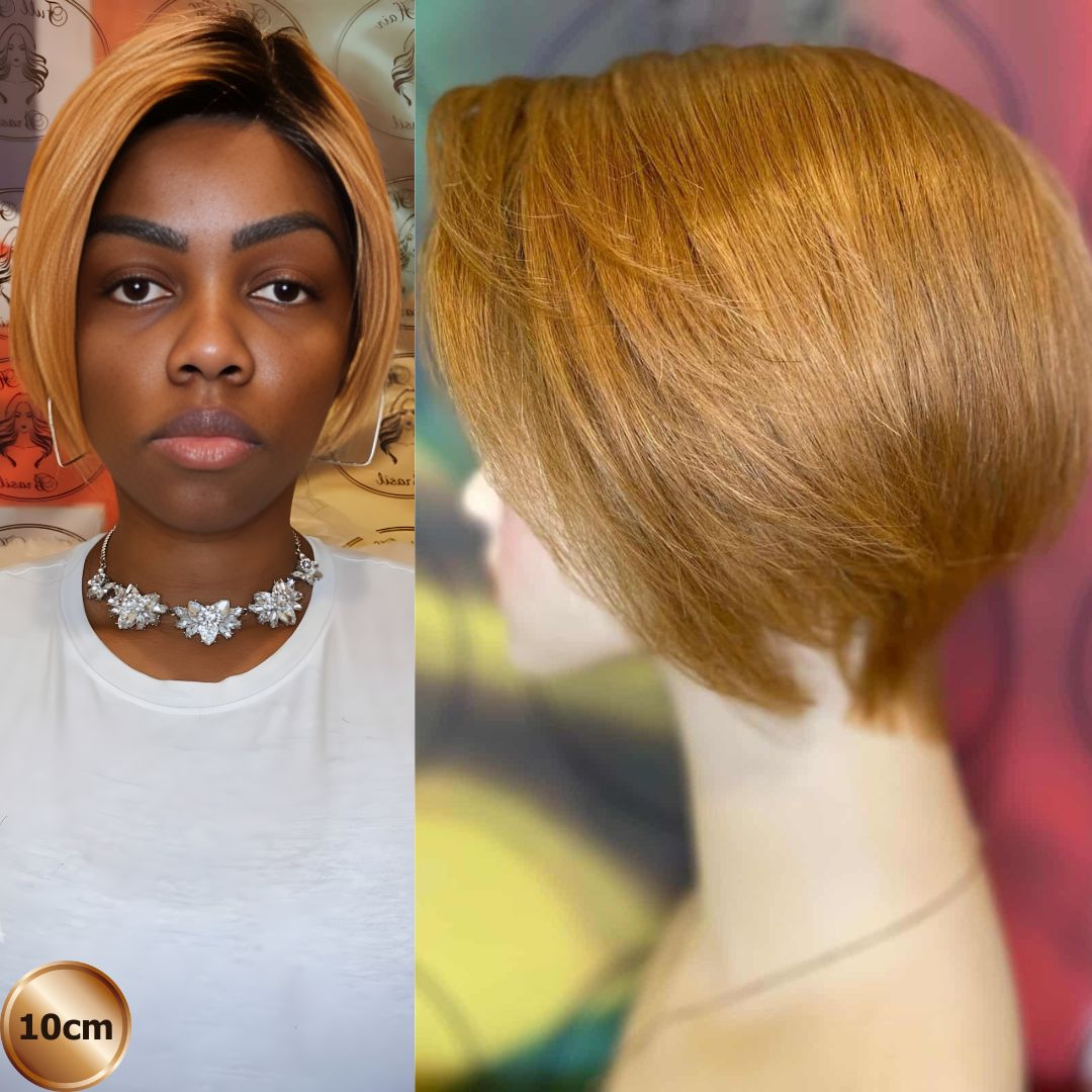 4" (10 cm) Lace Wig – Brazilian Human Hair