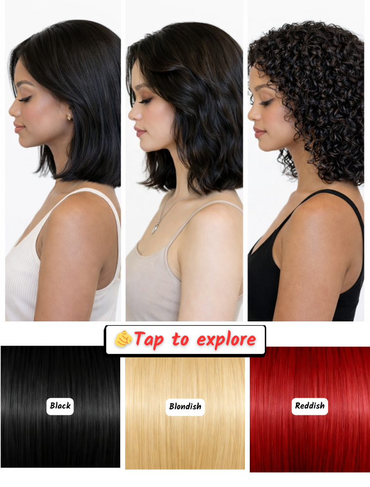 10" ( 25cm) Lace Wig – Brazilian Human Hair