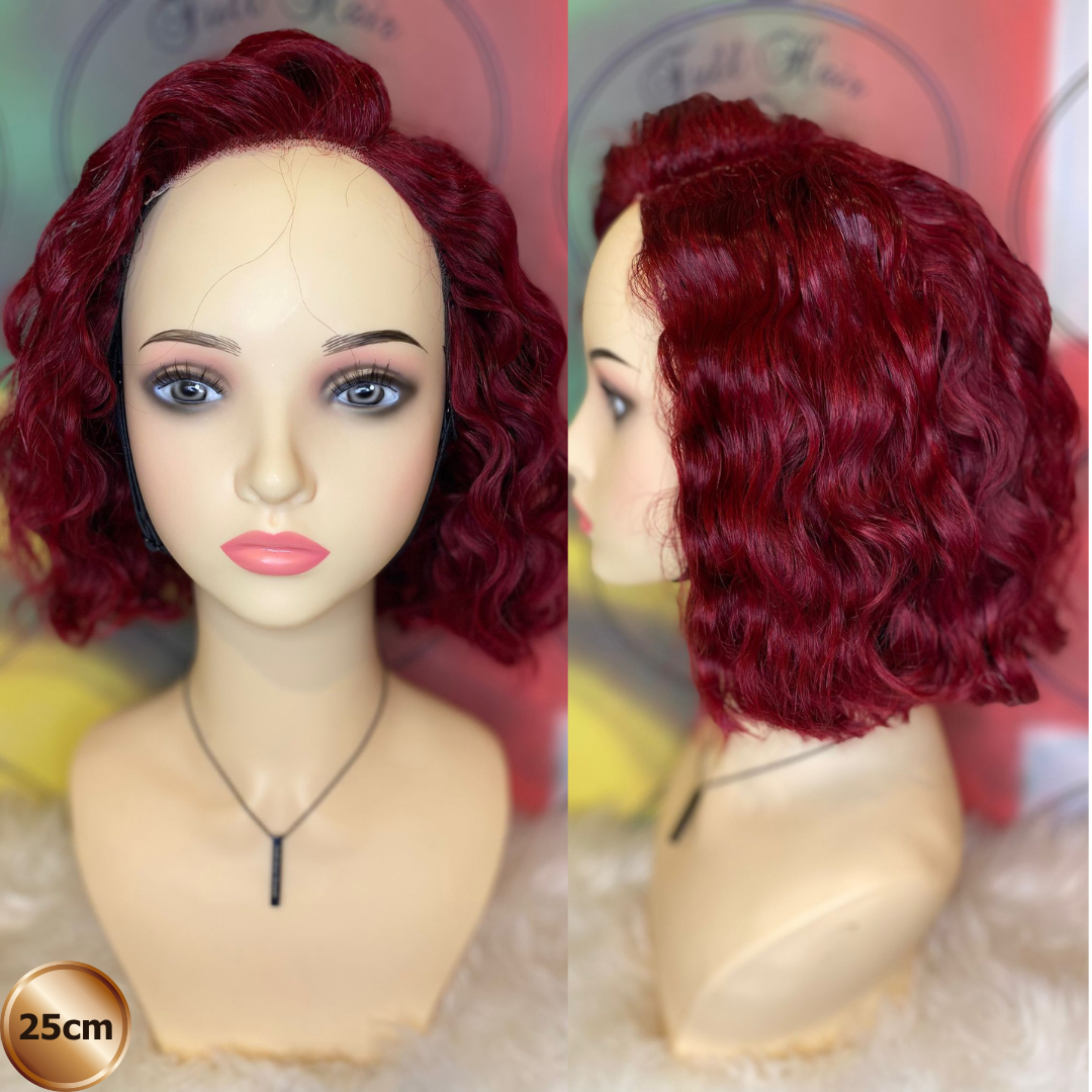 10" ( 25cm) Lace Wig – Brazilian Human Hair