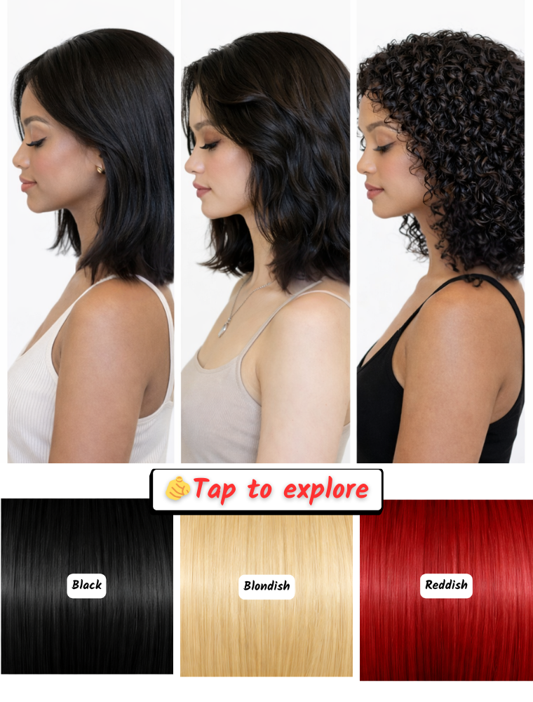 12" ( 30cm) Lace Wig – Brazilian Human Hair