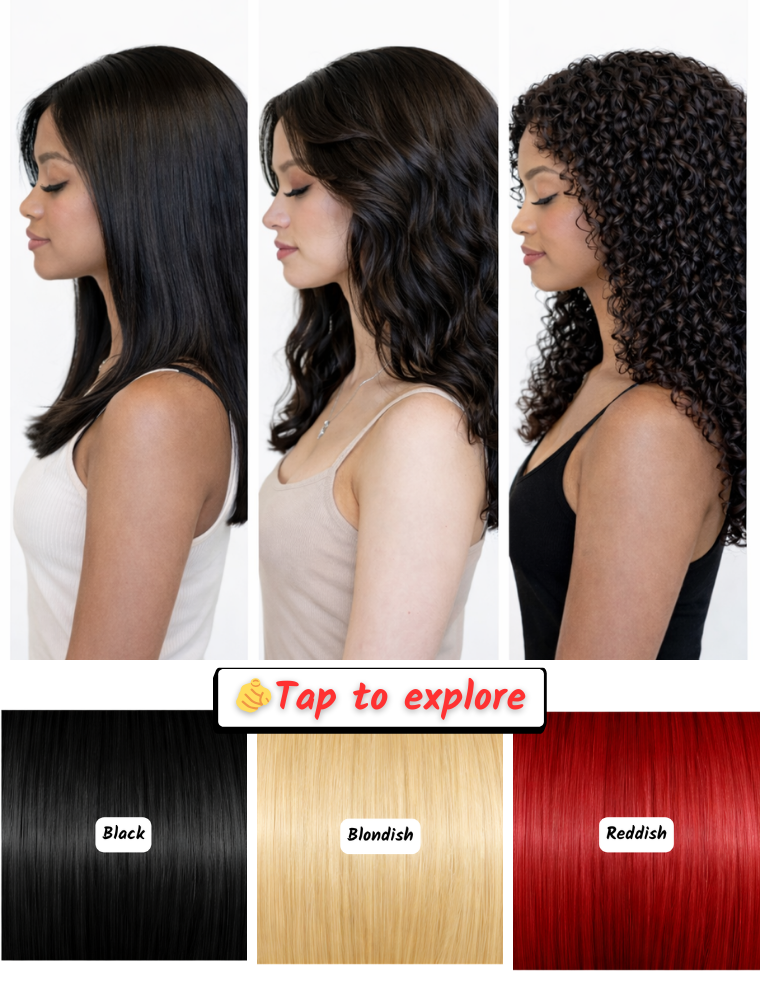 20" (50 cm) Lace Wig – Brazilian Human Hair