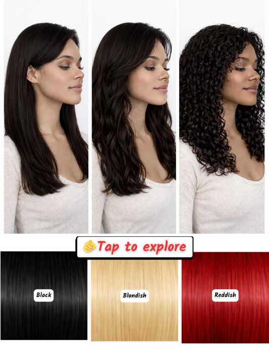 22" (55 cm) Lace Wig – Brazilian Human Hair