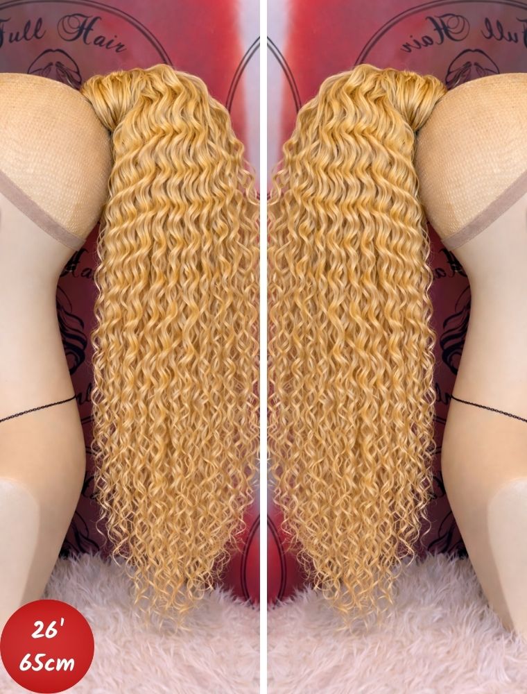 Human Hair Ponytail – Wrap-Around Method, Inner Comb and Velcro Finish Strap.