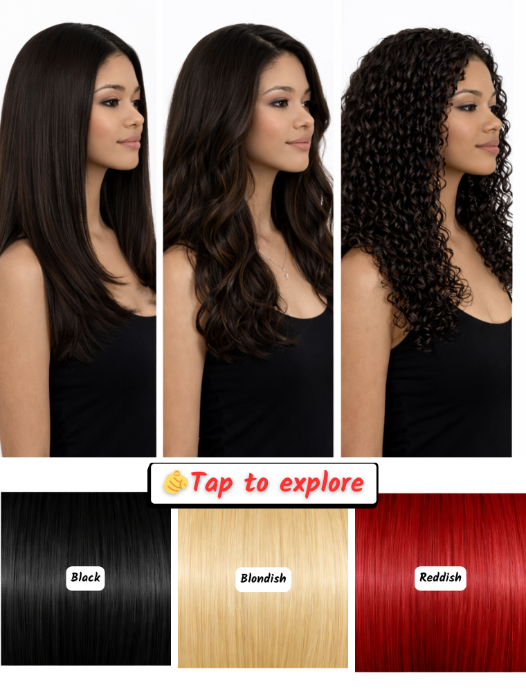 26" (65 cm) Lace Wig – Brazilian Human Hair