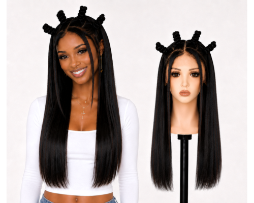 Full Lace wig Human hair with aligned cuticle Natural color