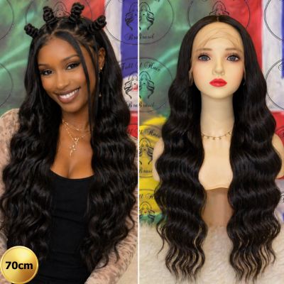 28" (70 cm) Lace Wig – Brazilian Human Hair