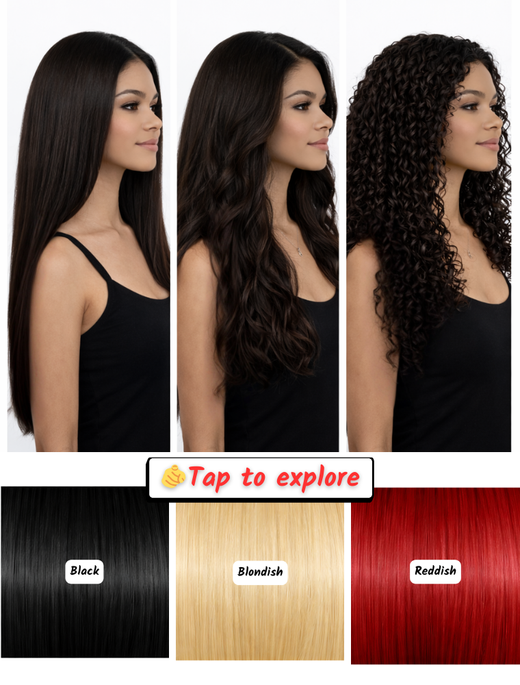 30" (75 cm) Lace Wig – Brazilian Human Hair