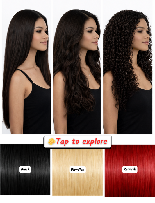 30" (75 cm) Lace Wig – Brazilian Human Hair