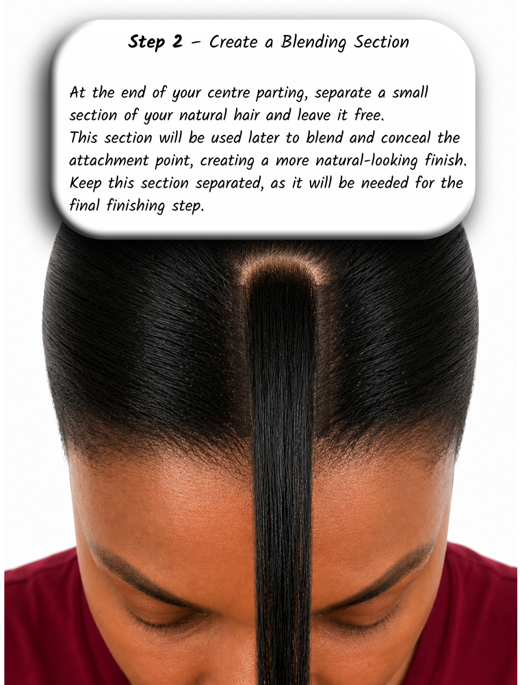 Fringe Removable Human Hair Clip-In French Neat Bang