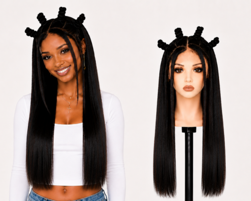 Full Lace wig Human hair with aligned cuticle Natural color