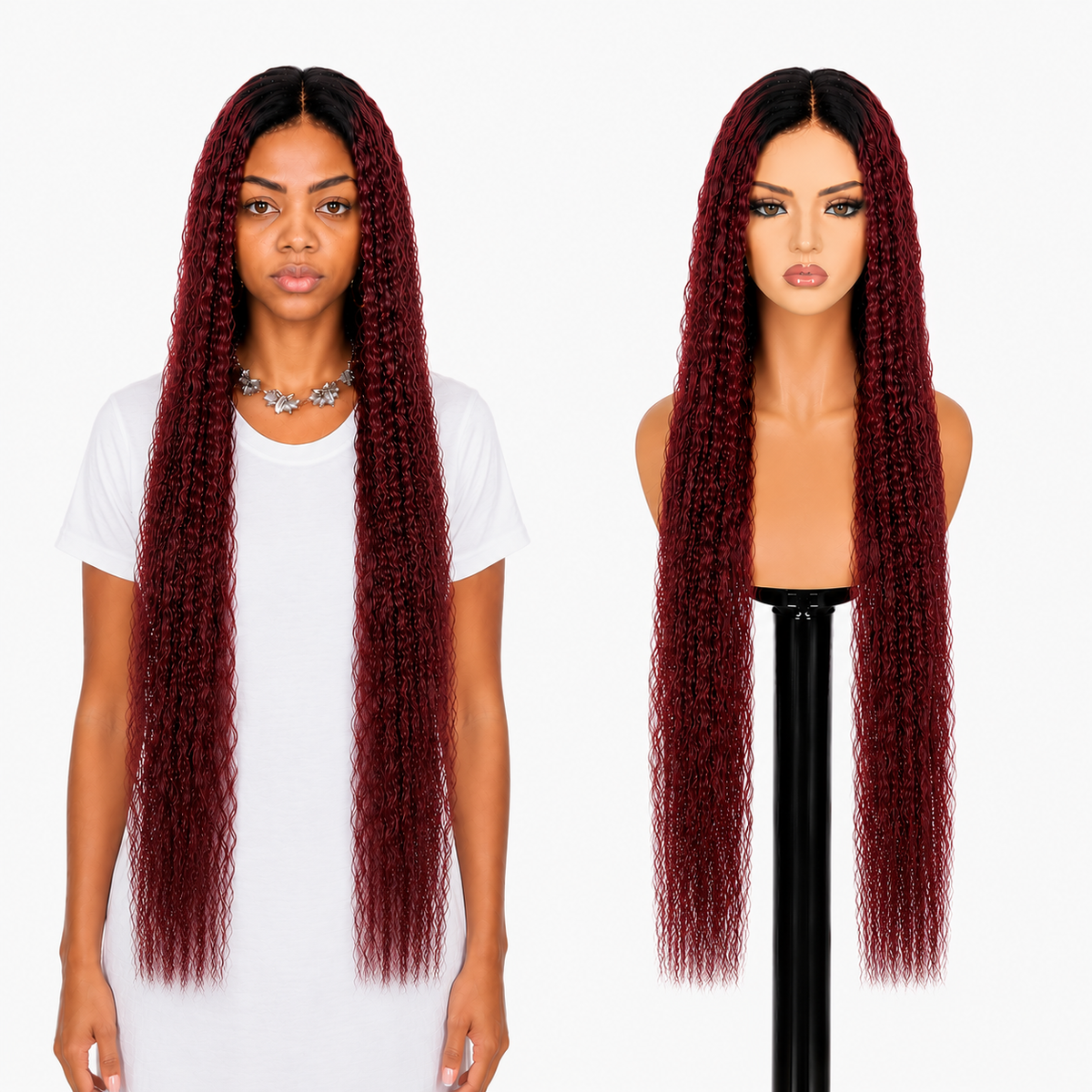 Lace front Human hair with aligned cuticle