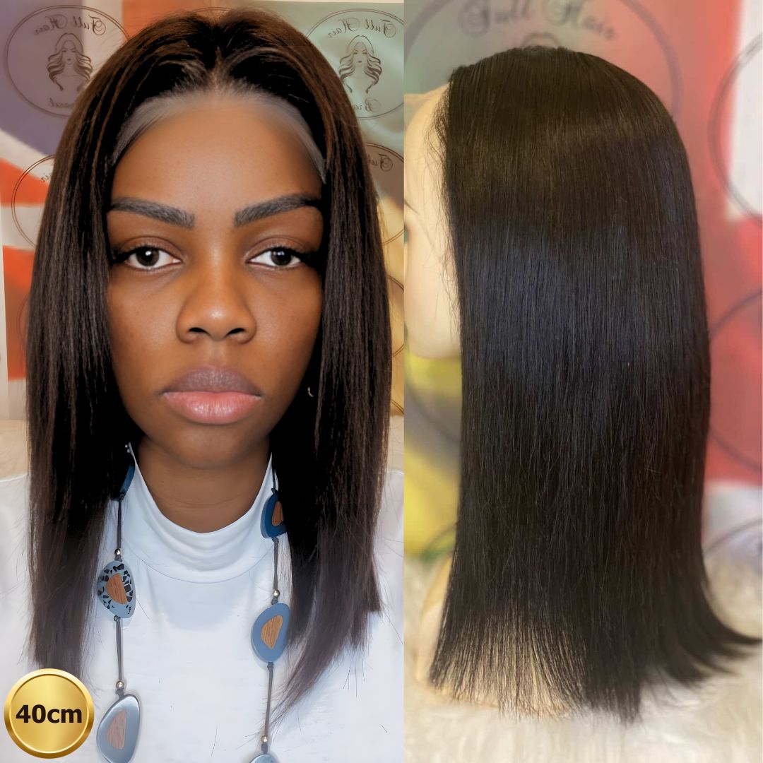 16" (40 cm) Lace Wig – Brazilian Human Hair