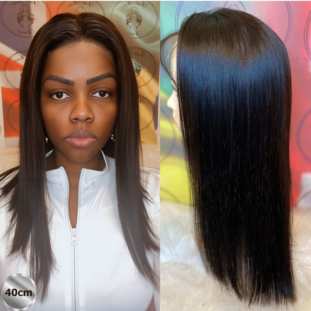 16" (40 cm) Lace Wig – Brazilian Human Hair