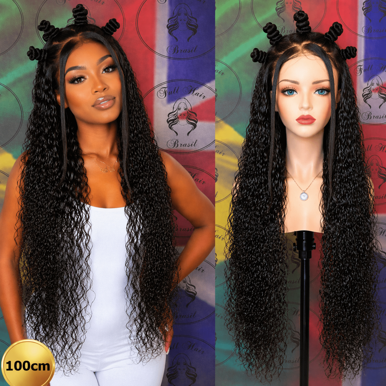 40" (1 metre) Lace Wig – Brazilian Human Hair