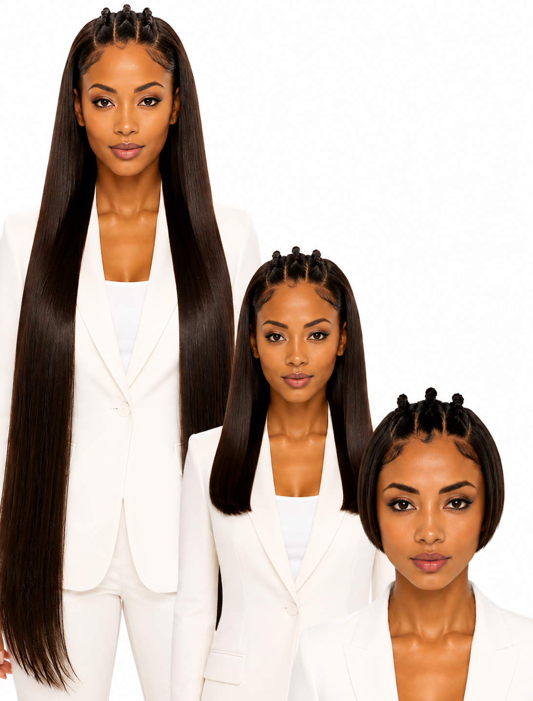 Lace wig Human hair with aligned cuticle Natural color