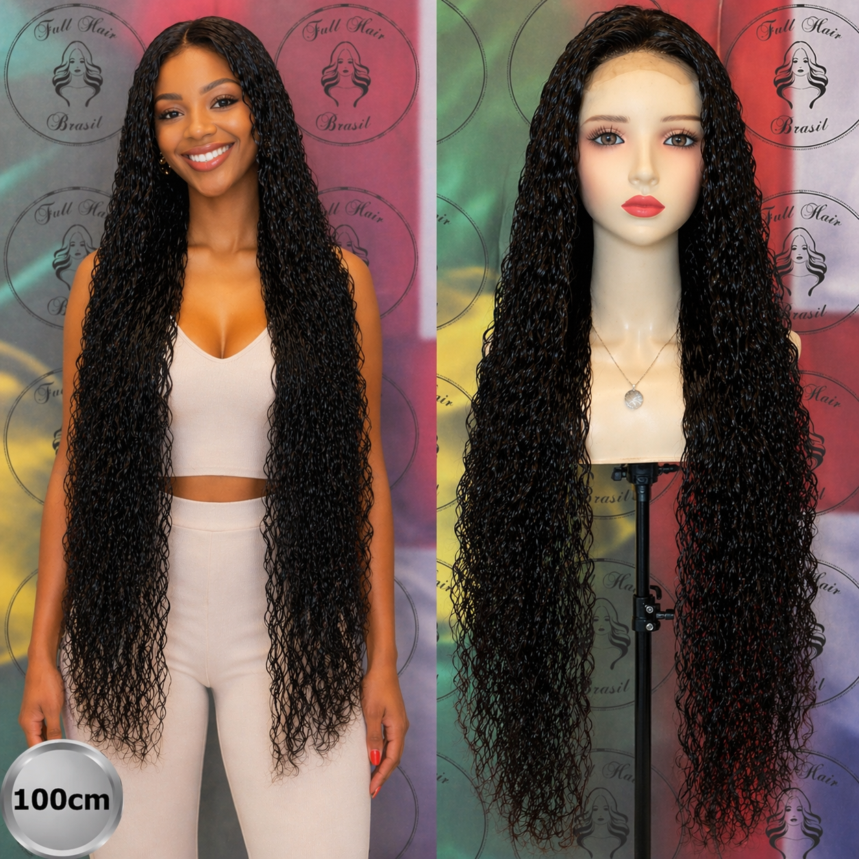 40" (1 metre) Lace Wig – Brazilian Human Hair